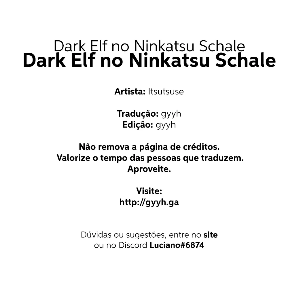 Dark Elf no Ninkatsu Schale