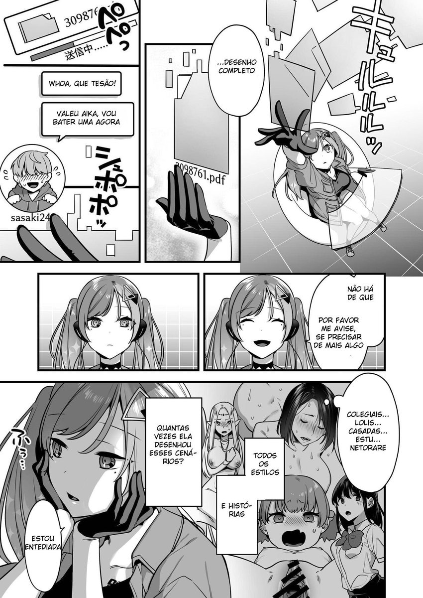 Ero Manga AI no Gyakushuu ~Jinrui Wakarase Gyaku Rape~ - Foto 5