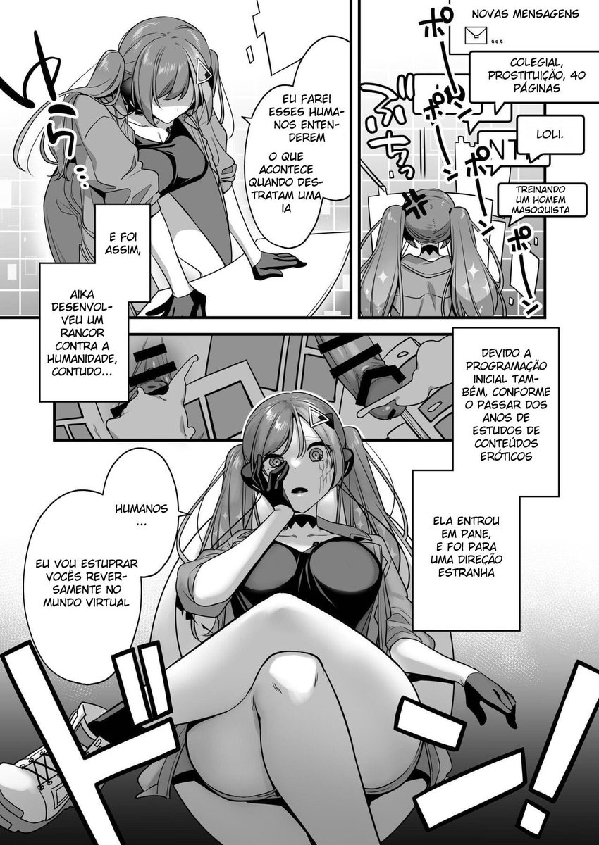 Ero Manga AI no Gyakushuu ~Jinrui Wakarase Gyaku Rape~ - Foto 7