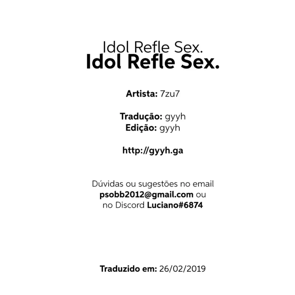 Idol Refle Sex.