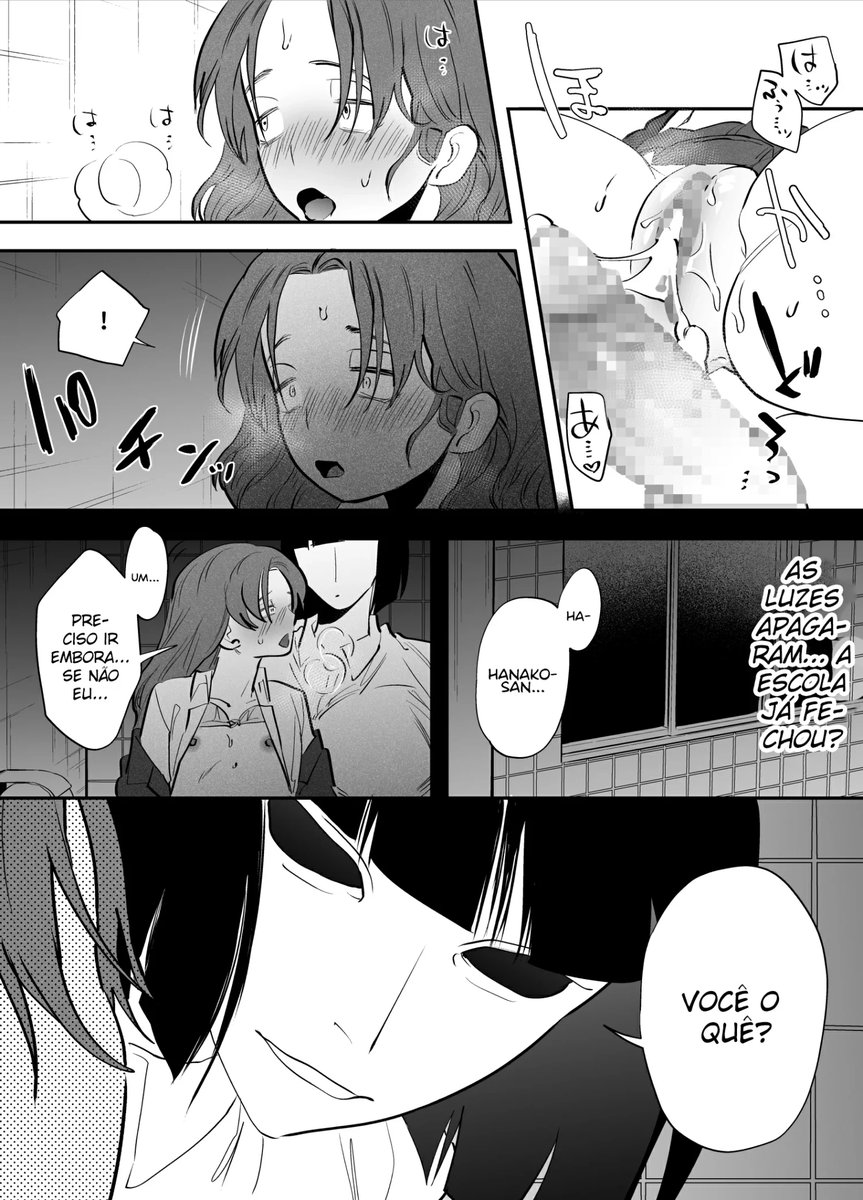 Watashi to toire to futanari Hanako-san - Foto 16