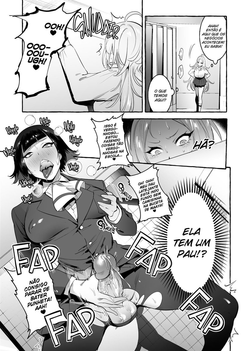 Futanari-san to Nonke-san - Foto 14