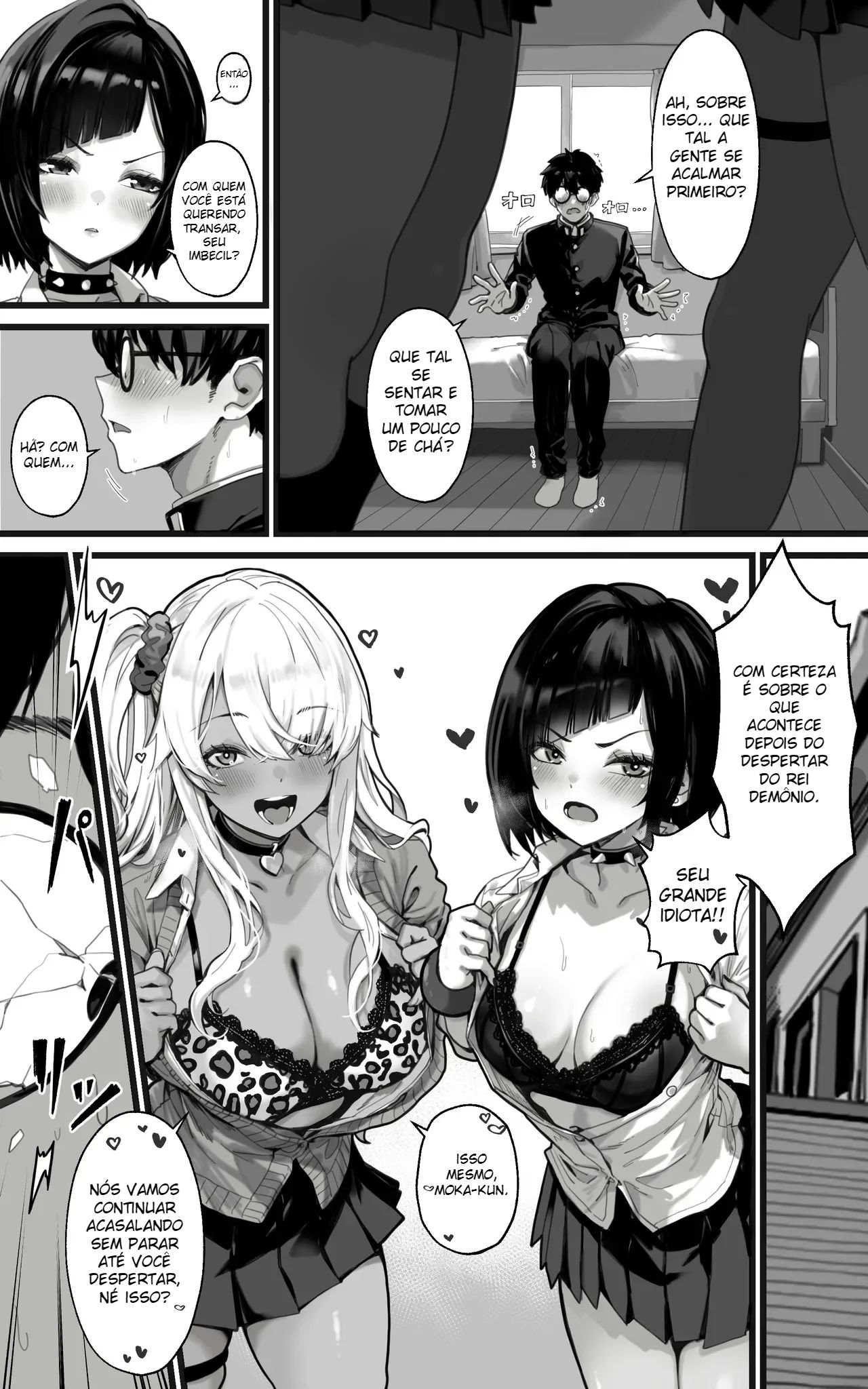 Okazu Gyaru Harem~ Maou-sama ga Kakusei Suru Made Fera mo Paizuri mo 3p mo Nani Kara Nani Made Zenshin Zenrei de Gohoushi Itashimasu!! - Foto 22