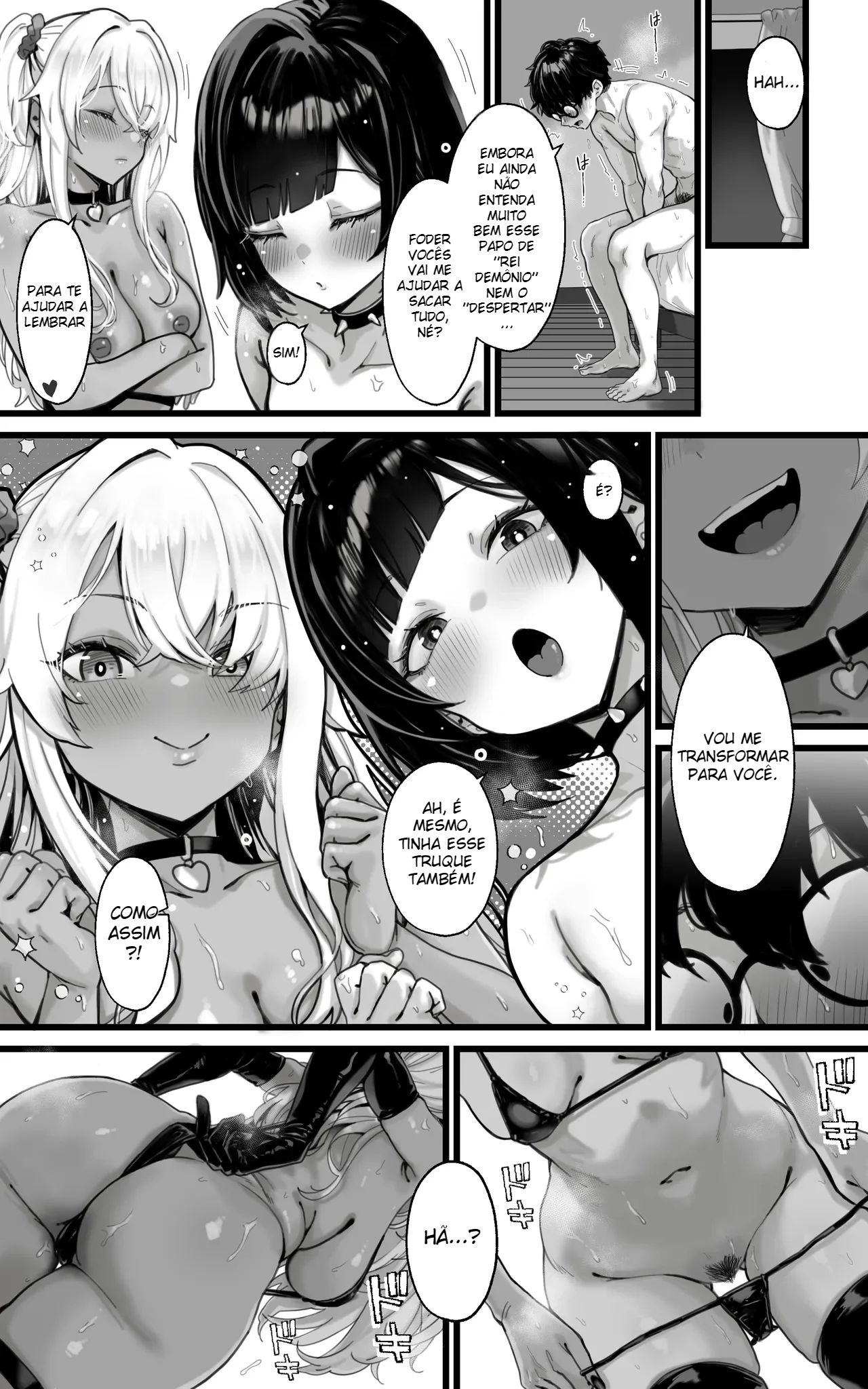 Okazu Gyaru Harem~ Maou-sama ga Kakusei Suru Made Fera mo Paizuri mo 3p mo Nani Kara Nani Made Zenshin Zenrei de Gohoushi Itashimasu!! - Foto 38