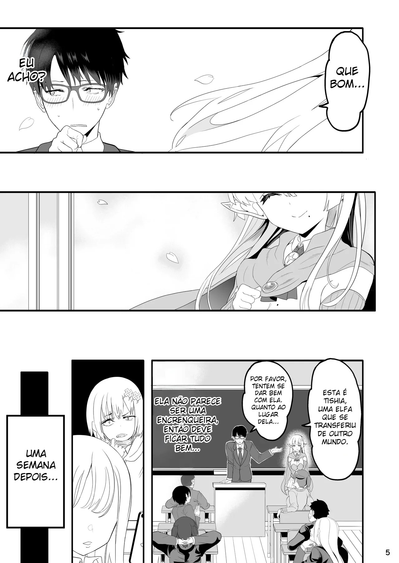 Kanzen ni Gal Ochi Shita Ryuugakusei Elf no Shidouhou - Foto 5
